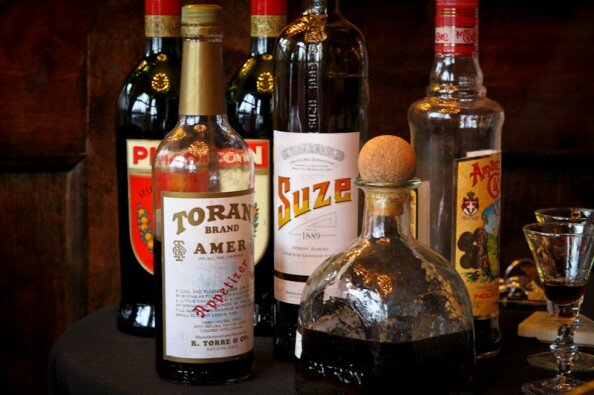 Torani Amer and other liqueurs