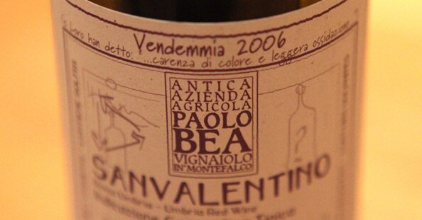 Paolo Bea - San Valentino - Imported by Rosenthal